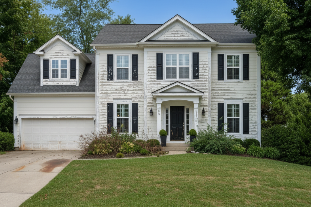 exterior before